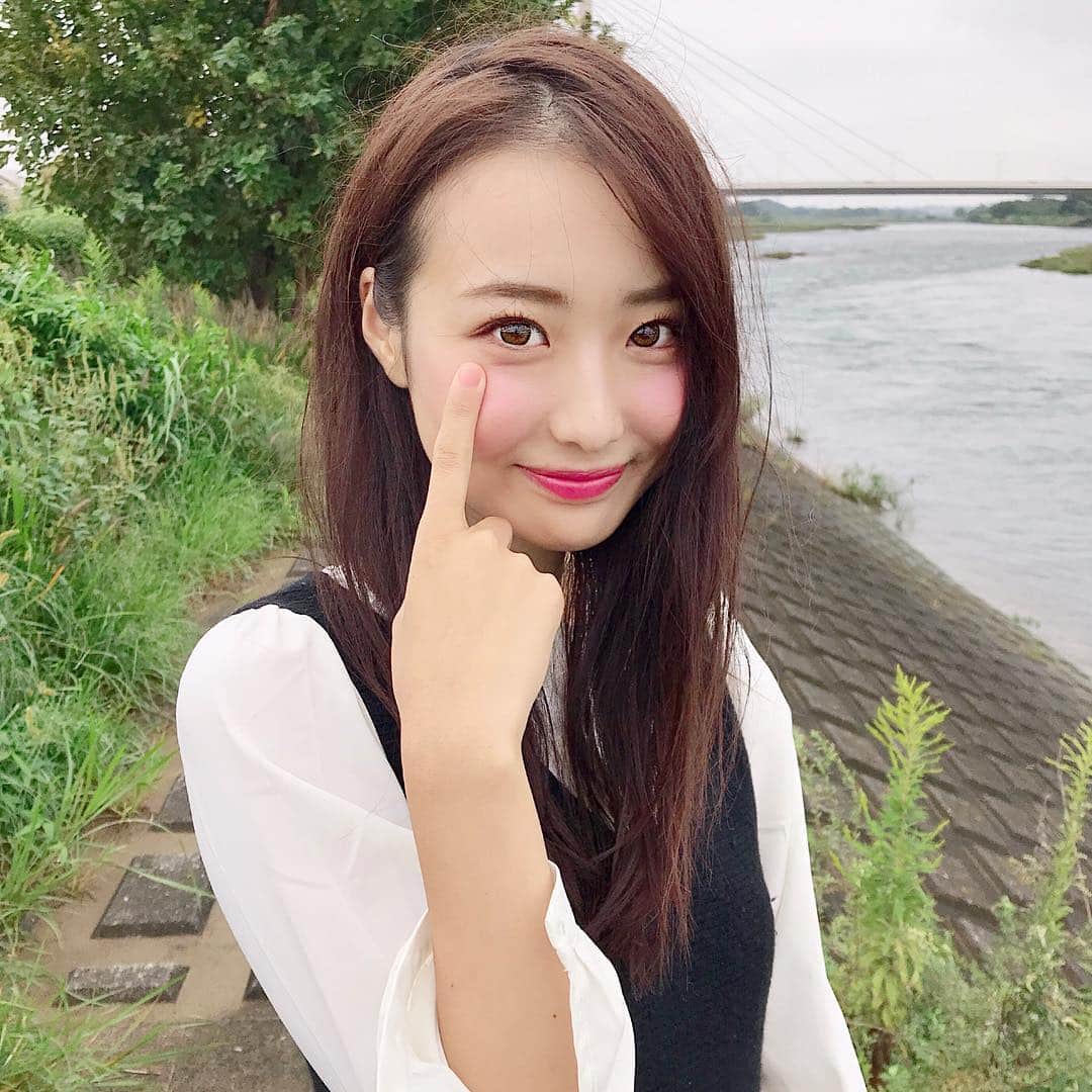 中道詩織のインスタグラム：「😛😛💕」