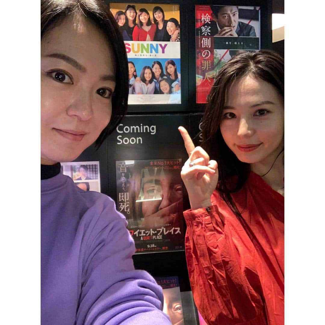 則島奈々美のインスタグラム：「SUNNY見てきた🌈 泣いて笑って懐かしんでとっても楽しい映画でした😭😆 友達って永遠⭐️ #そーいえば昔ダンスチーム名つけてたわー #NYM #NewYorkmonkeys #今思うと笑える😂 #みんな元気かな？☺️ #SUNNY #movie #映画」