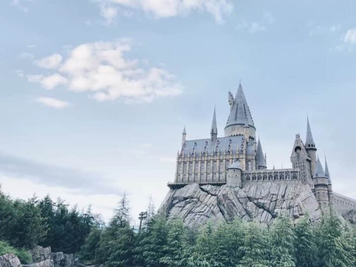 Rihoのインスタグラム：「Hogwarts Castle」