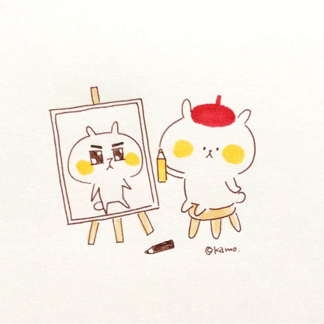 カモのインスタグラム