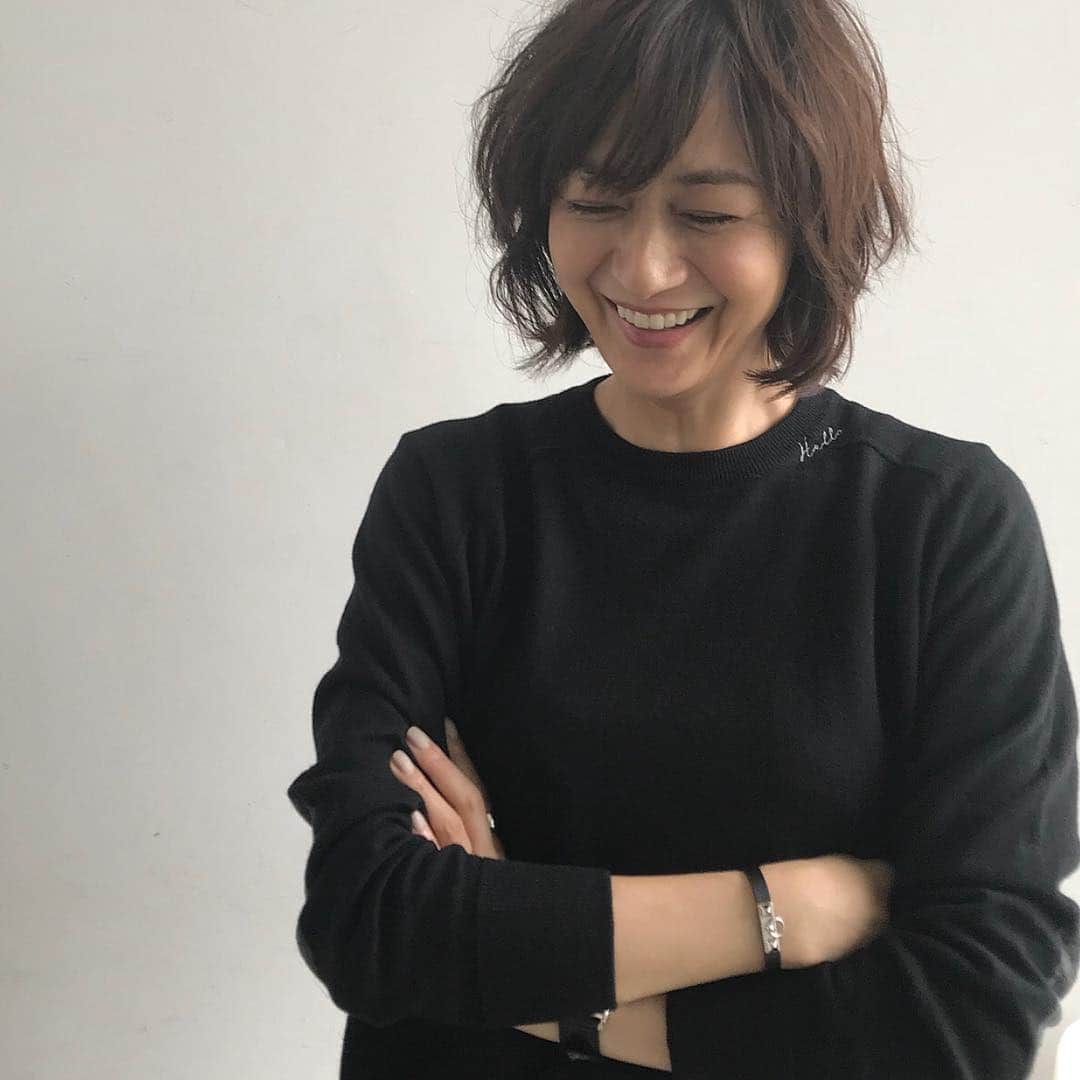富岡佳子さんのインスタグラム写真 - (富岡佳子Instagram)「Hair ☺︎ 3枚目にアイテムのタグ付けを致しました」9月27日 12時56分 - yoshikotomioka