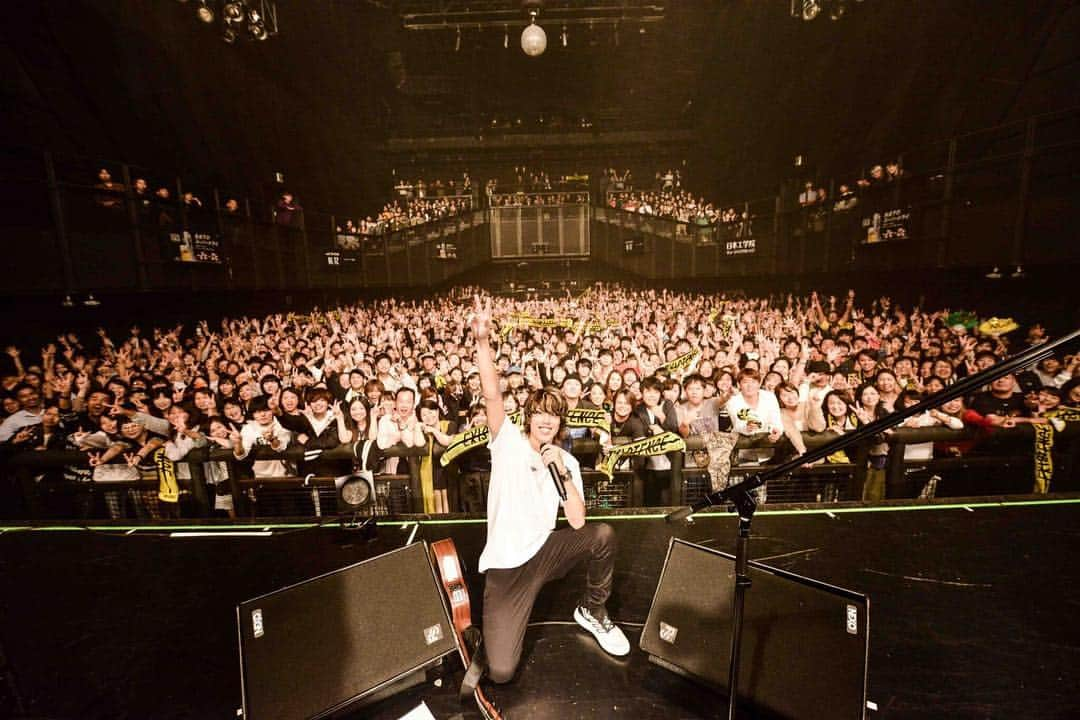 ReNさんのインスタグラム写真 - (ReNInstagram)「EXISTENCE TOUR 2018 FINAL  マイナビBLITZ赤坂！！！！ 待ちに待ったこのステージ。 今日という日を、この皆と作れて心から幸せだよ‼︎ 心からありがとう。  Keep moving.  #赤坂Blitz #existencetour2018  #存在証明」9月27日 23時41分 - renstar.gram