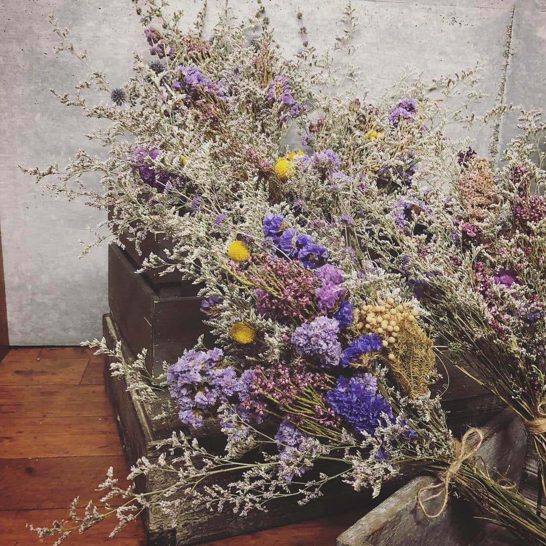 畑野ひろ子さんのインスタグラム写真 - (畑野ひろ子Instagram)「銀座三越さんで販売予定のドライフラワーブーケ。  #willgarden #flower #flowers #dryflower #life #bouquet #銀座三越 #gift」9月27日 21時45分 - hiroko_hatano_