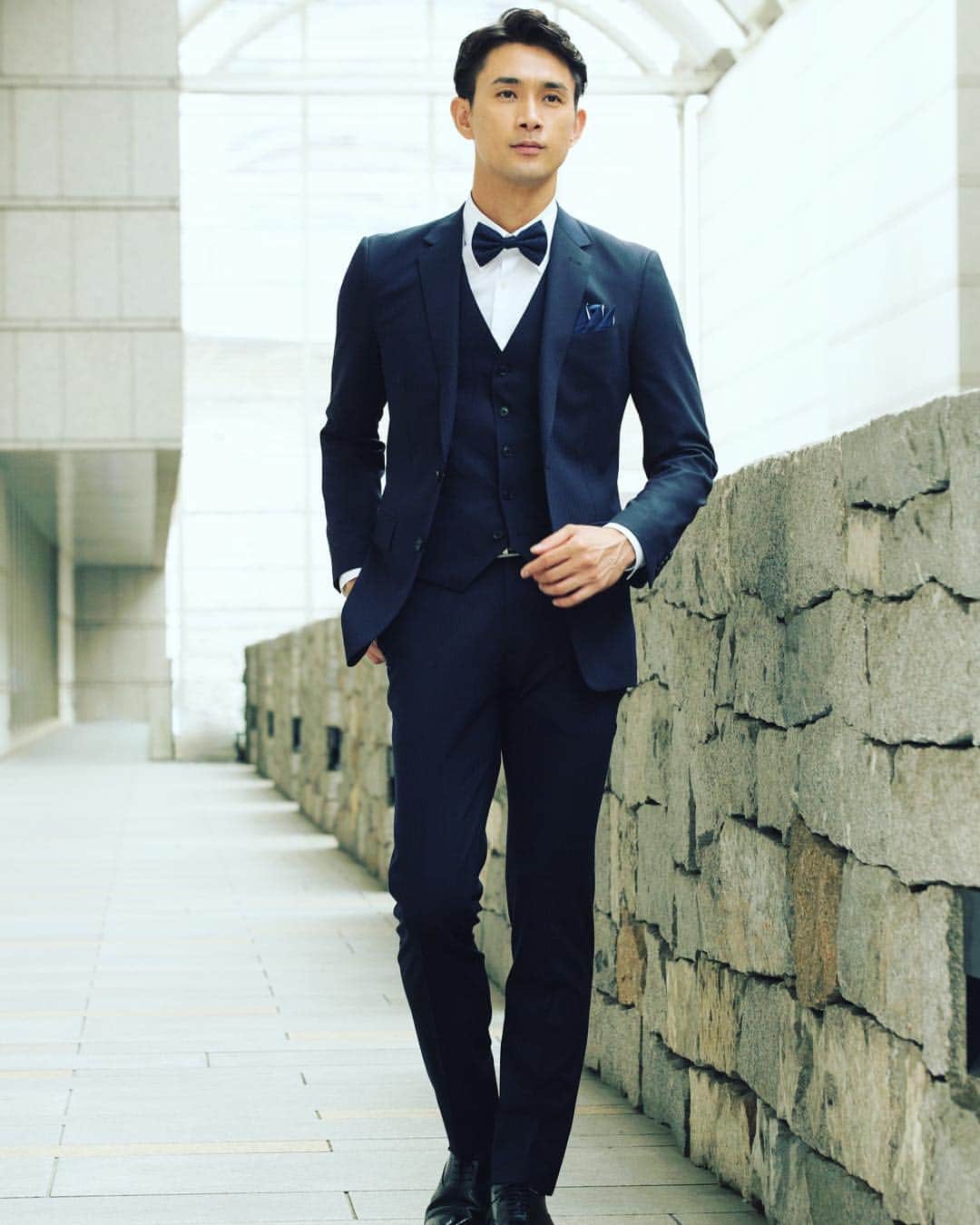Aokiさんのインスタグラム写真 Aokiinstagram 秋のブライダルフェア開催中 ネイビーでのトータルコーディネートで 旬でフォーマル度の高いパーティースタイルに Aoki Mens Mensfashion Insta Instacool Instalike Suits Instagood Instalook