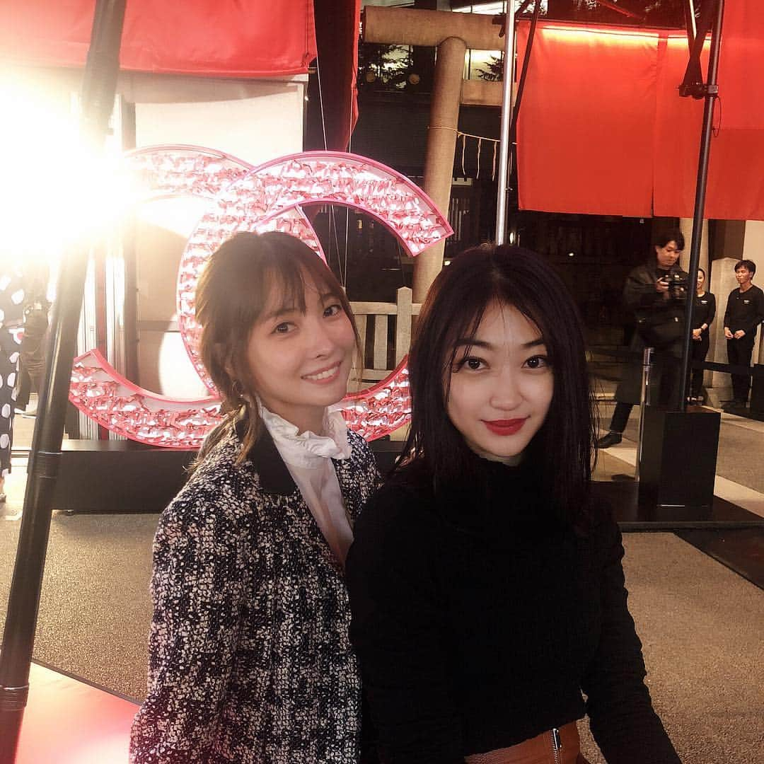 大石絵理さんのインスタグラム写真 - (大石絵理Instagram)「CHANEL MATSURI🖤👘🏮 #chanelparty #sisters #tokyo #ericloset」9月28日 1時46分 - erioishitokyo