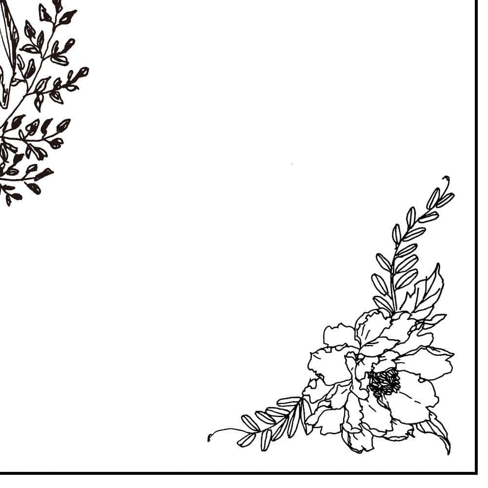 安野モヨコのインスタグラム：「#安野モヨコの塗り絵 #塗り絵 #instaart #illustration #flowers #moyocoanno #プロフィールのリンクから #manga」