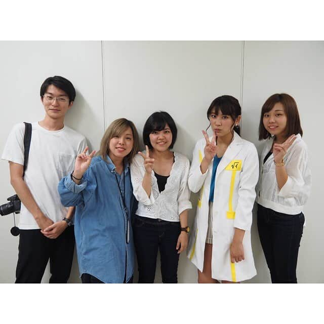 久松郁実さんのインスタグラム写真 - (久松郁実Instagram)「NHK BSプレミアム「イグノーベル賞マジで狙ってみた…」 9/29（土）23：45～放送！  千葉工業大学の多田ラボの皆さんとパスタブリッジに挑戦しました！！ 写真は多田ラボの皆さんと😊 皆さんと力を合わせて頑張りました💪🏻 明日の「イグノーベル賞マジで狙ってみた…」 ぜひ観てください！  http://www4.nhk.or.jp/P5079/」9月28日 17時55分 - ikumi_hisamatsu