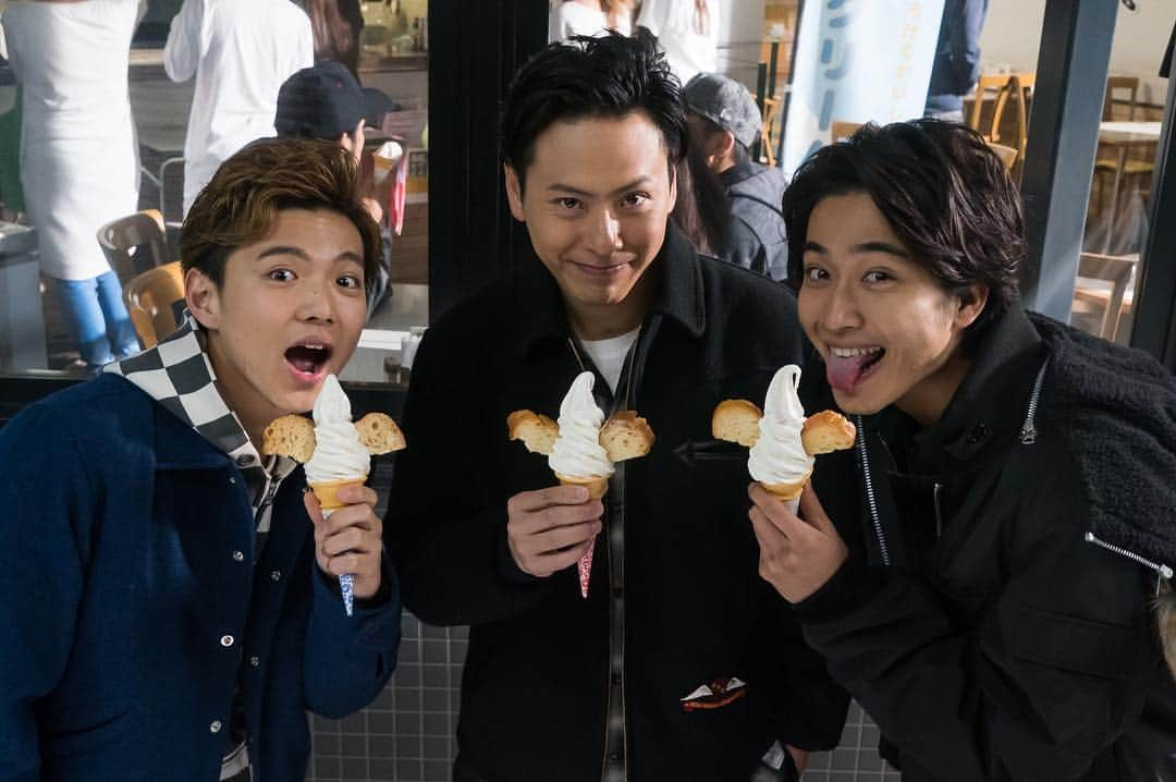 佐藤大樹のインスタグラム：「ベストショット!! #DTC #うまかったな #天国ソフト #また食べたい」