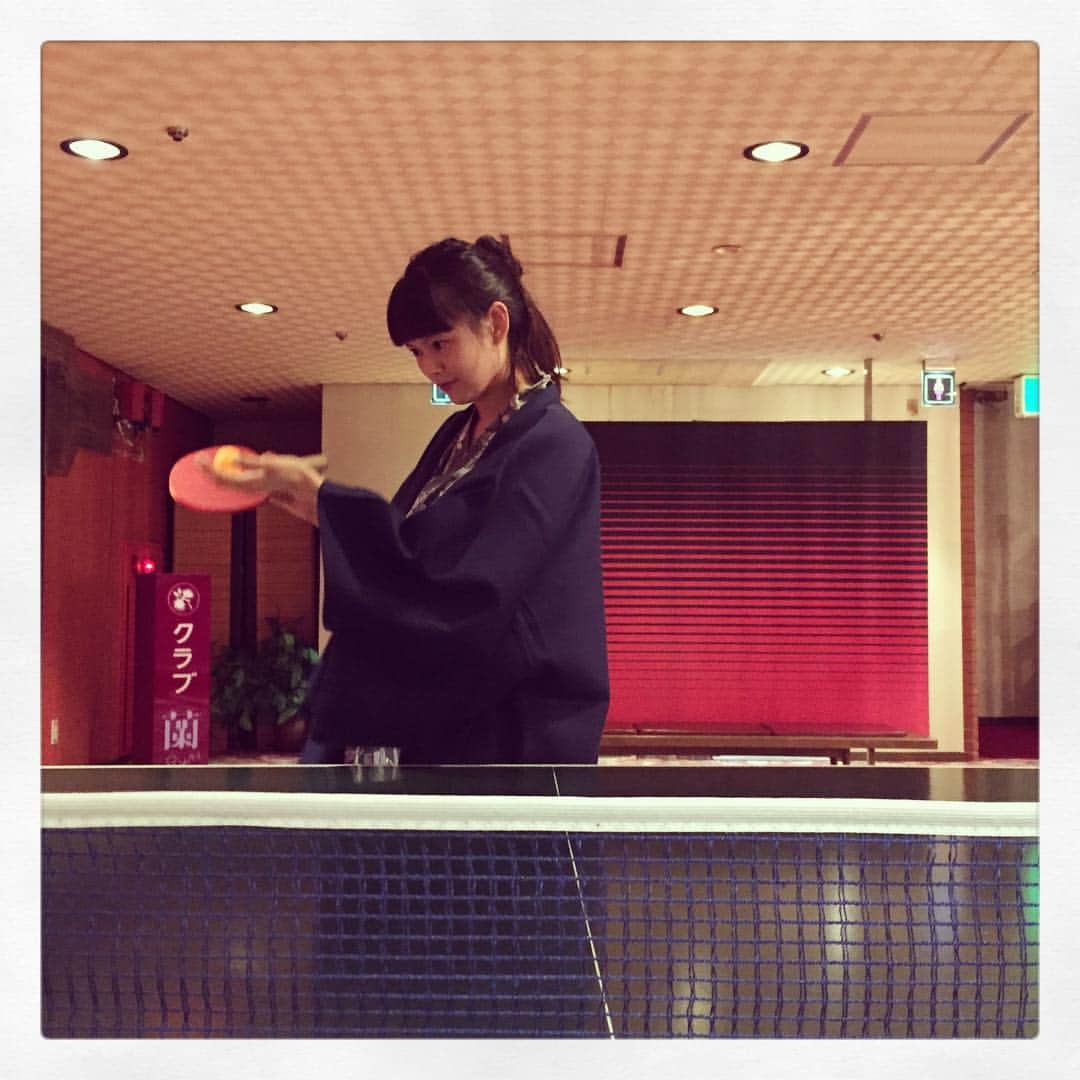 夏子さんのインスタグラム写真 - (夏子Instagram)「弱そうなんだけど、弱かったです。🏓」9月28日 20時45分 - natsuko93_official