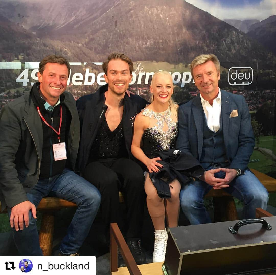 ペニー・クームズのインスタグラム：「💙 what he said... ⬇️ #Repost @n_buckland with @get_repost ・・・ A year ago today @pennycoomes and I qualified to represent @teamgb at the Olympic Games. I’m so incredibly proud to have had such an amazing team of remarkable people that did everything they could to help us along the way. Thank you all and good luck to everyone in Oberstdorf today!」