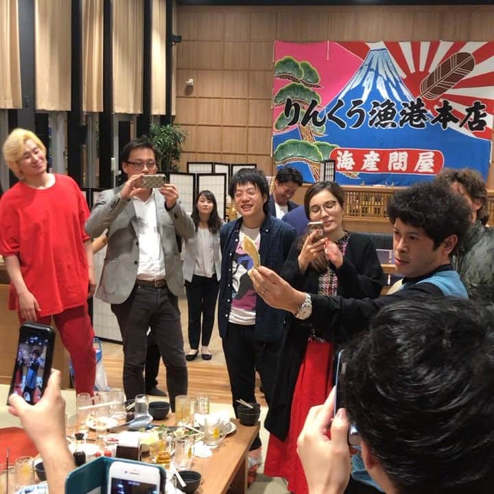 ほしのディスコのインスタグラム：「ちゅうえいさんの一発ギャグ！」