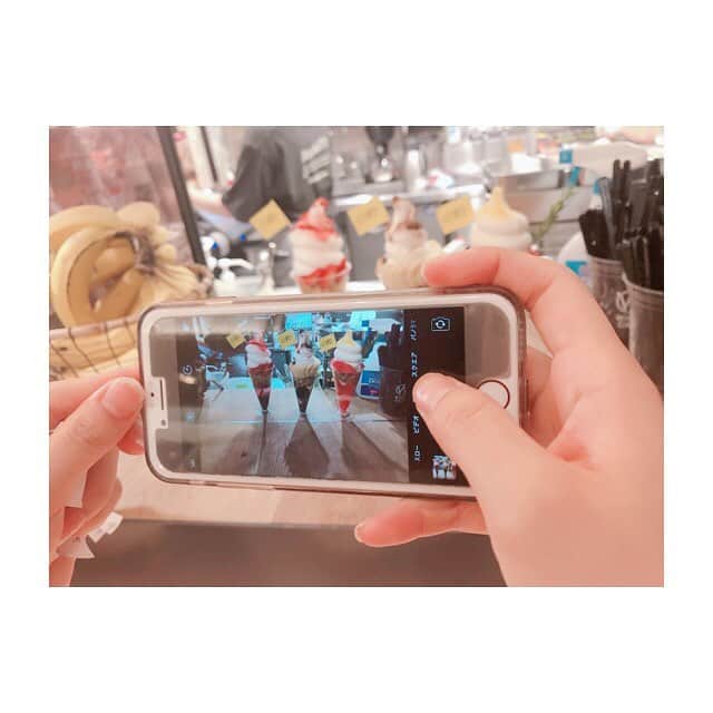 北川綾巴さんのインスタグラム写真 - (北川綾巴Instagram)「🍦💗」9月30日 12時16分 - ryoha1009