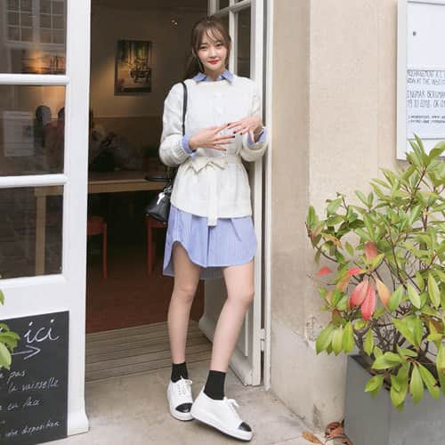 minsshopのインスタグラム：「🌀 新作5%off🌀  by meツイストリボンニット【全2色】 ツイストデザインのストラップで色んな演出！😘 ニットでもラインはしっかり守ろう✨✨ 詳しくはプロフィールHPからご覧下さい。 #minsshop #韓国ファッション #ミンスショップ #コーデ #洋服 #ファッション#今日の服 #今日のコーディネート #今日のファッション #セルカ #自撮り#フェミニン #fashion #fashionstyle #style #ootd #outfit #selfie #code #プチプラ#プチプラコーデ#カジュアルコーデ #オルチャン#秋コーデ#秋#ワンピース #トレンド#大人女子#お洒落さんと繋がりたい#インスタ女子」