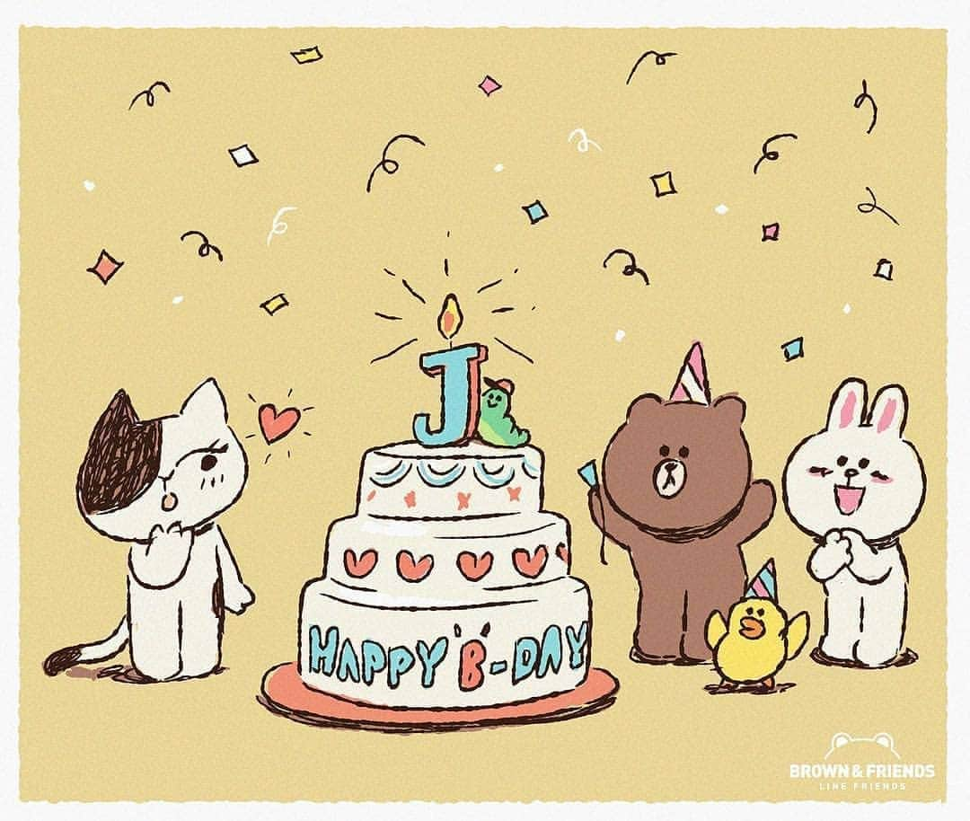 CHOCOさんのインスタグラム写真 - (CHOCOInstagram)「#Bday girl!💕 🎉Happy birthday #JESSICA #BROWN #SALLY #CONY #CHOCO」9月30日 19時57分 - choco.linefriends