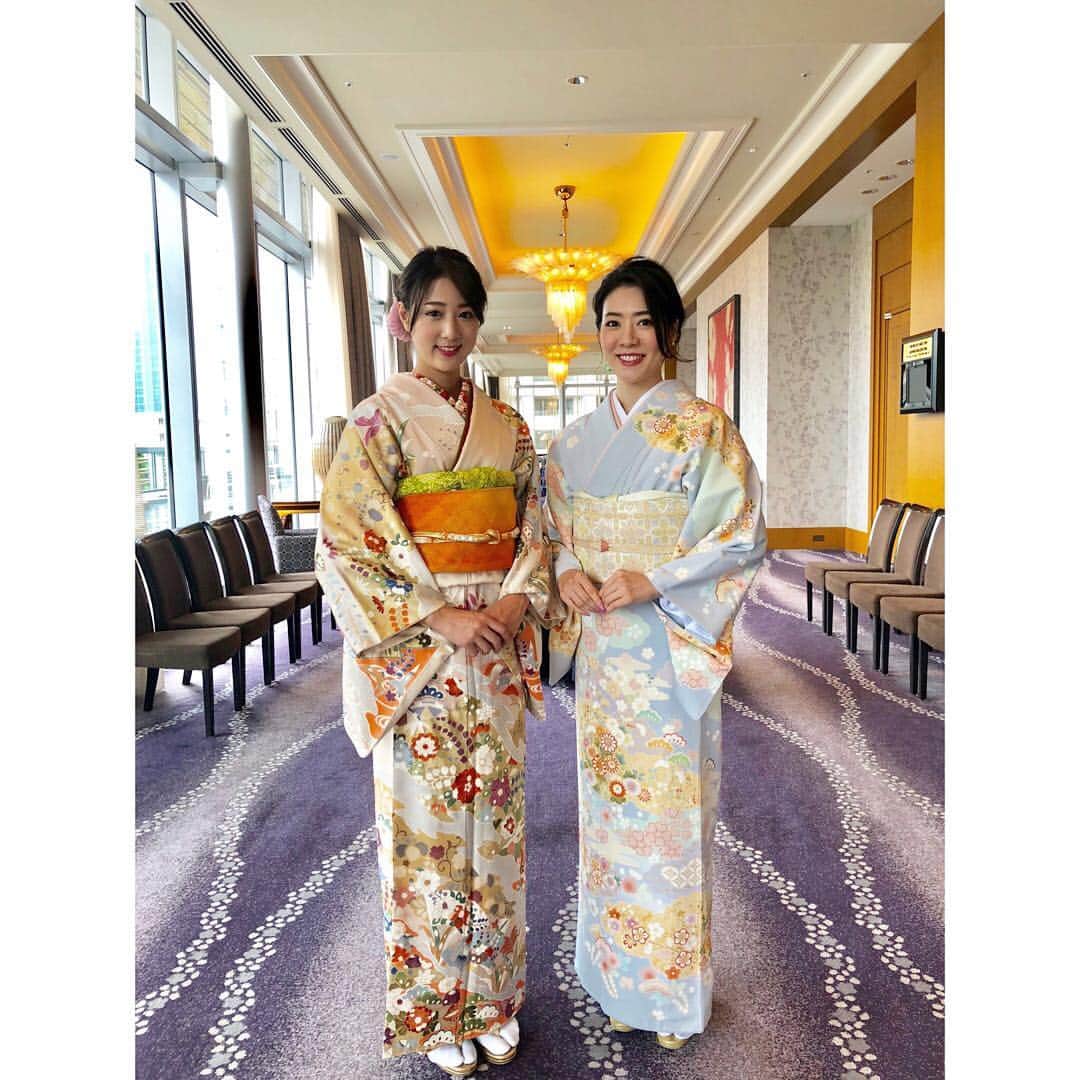 中田奈沙さんのインスタグラム写真 - (中田奈沙Instagram)「Wedding party👰🤵 今回の結婚式は、受付をしたので 着物を着ることにしました👘❤️ お仕事で着ることはたまにあるけれど、 プライベートで着るのはあまりないので 背筋が伸びました🤔 受付をお願いされてなかったら、 多分着物を着ることはなかったので、 そういった機会をいただけて 感謝❤️ 結婚式の様子はまたアップします✨ * * #wedding #weddingparty #happy #kimono #happywedding #me #friend #fashion #instafashion #ootd #outfit #coordinate #ritzcarlton #ritzcarltontokyo #dressup #party #結婚式 #着物 #訪問着 #おめでとう #中田奈沙 #佐々木もよこ #ファッション #コーディネート #コーデ #リッツ #リッツカールトン #リッツカールトン東京 #おめかし #パーティー」10月1日 11時25分 - nasa_nakada