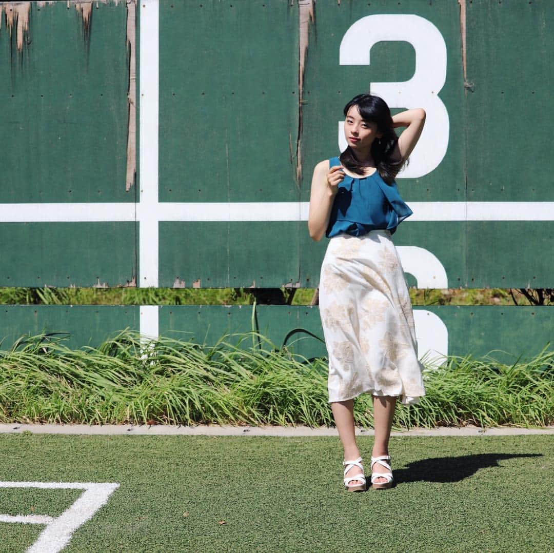 小西尚子のインスタグラム：「学校始まりました #ミスコン #ミスコンテスト #千葉大 #千葉大ミスコン #ミスファイナリスト #no2 . ネット投票よろしくお願いします〜 プロフのURLから簡単にできるのでぜひ〜」