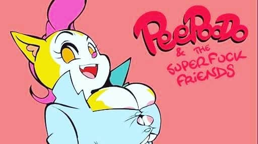 大津広次のインスタグラム：「Peepoodo&TheSuperFuckFriends.#anime#エロ#エロかわ#下品かわ#キャラデザ完璧#可愛い#キャラ#Tシャツにしたい」