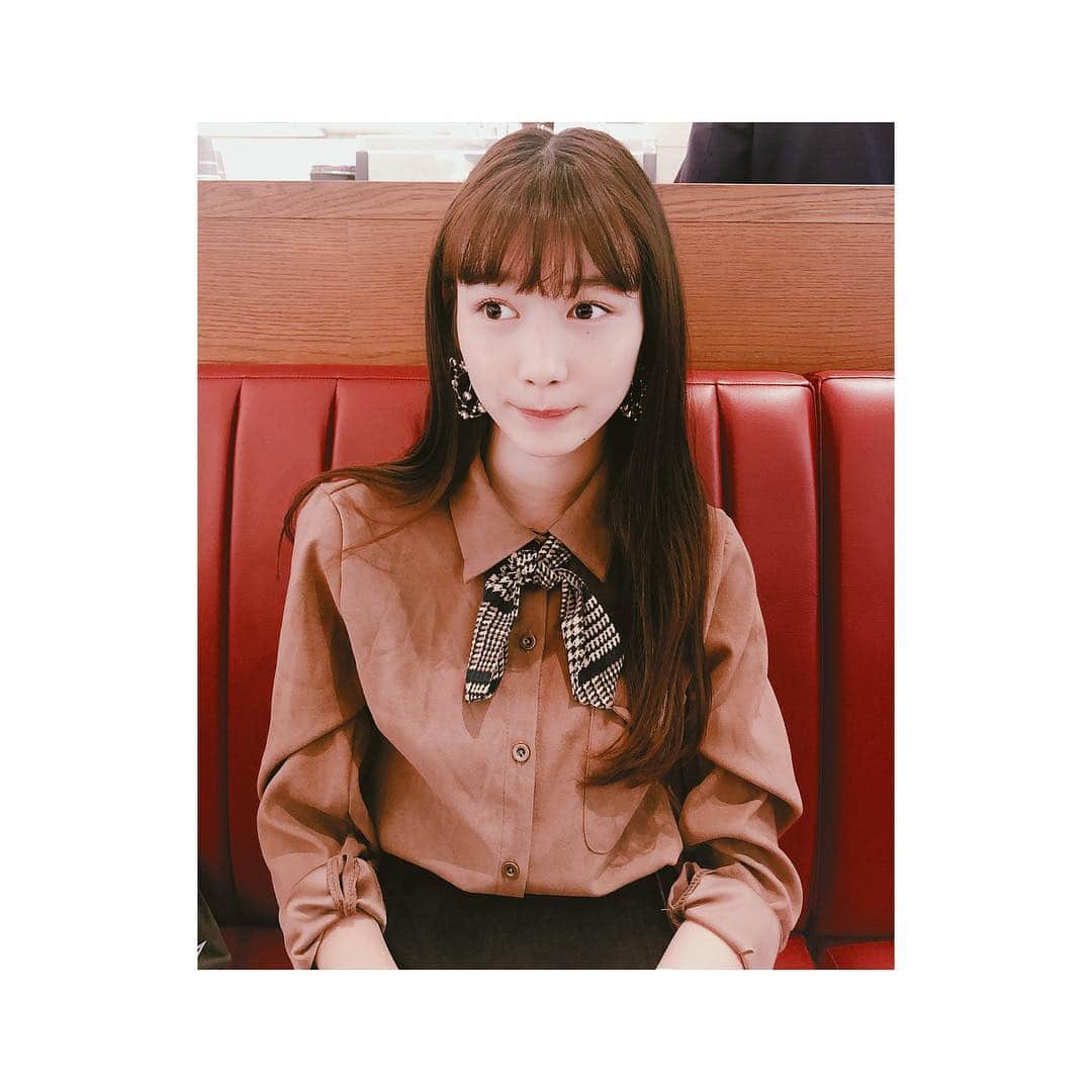 岡本夏美さんのインスタグラム写真 - (岡本夏美Instagram)「きょう親友に 素敵なイヤリングを 沢山もらった うれしい〜 お洋服はタグつけました #natsuootd」10月2日 20時37分 - okamoto_natsumi
