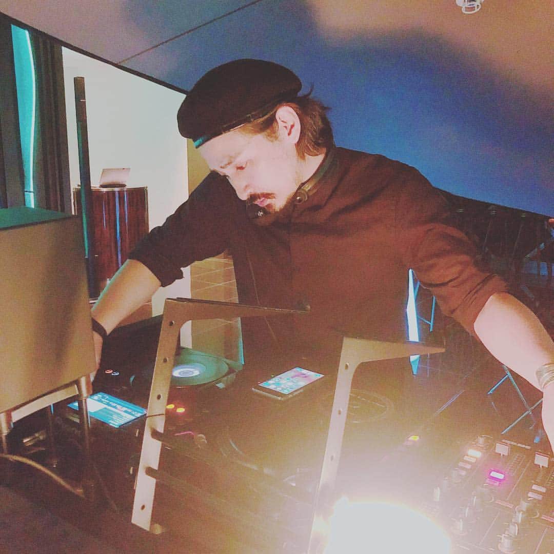 のインスタグラム：「昨晩はThe Prince Gallery 紀尾井町 Music Night Out にてDJさせて致しました(^^)ありがとうありがとうございますb」