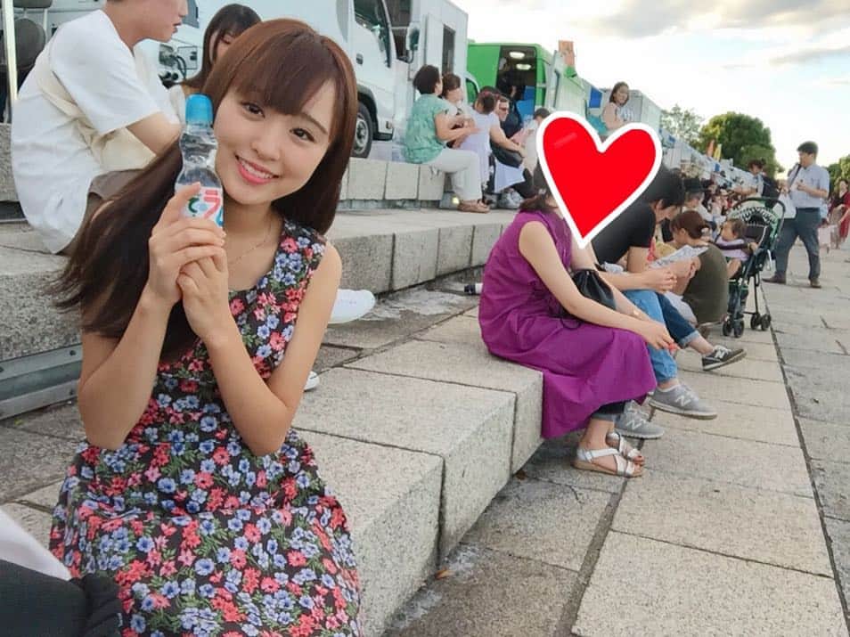 のインスタグラム：「夏祭り感ないけど夏祭り行きました(笑)❣️ ラムネ好き☺️💓 #東洋英和 #ミスコン #いいね返し #likeforlikes #like4likes #l4l #likelike #instagood #instafashion」
