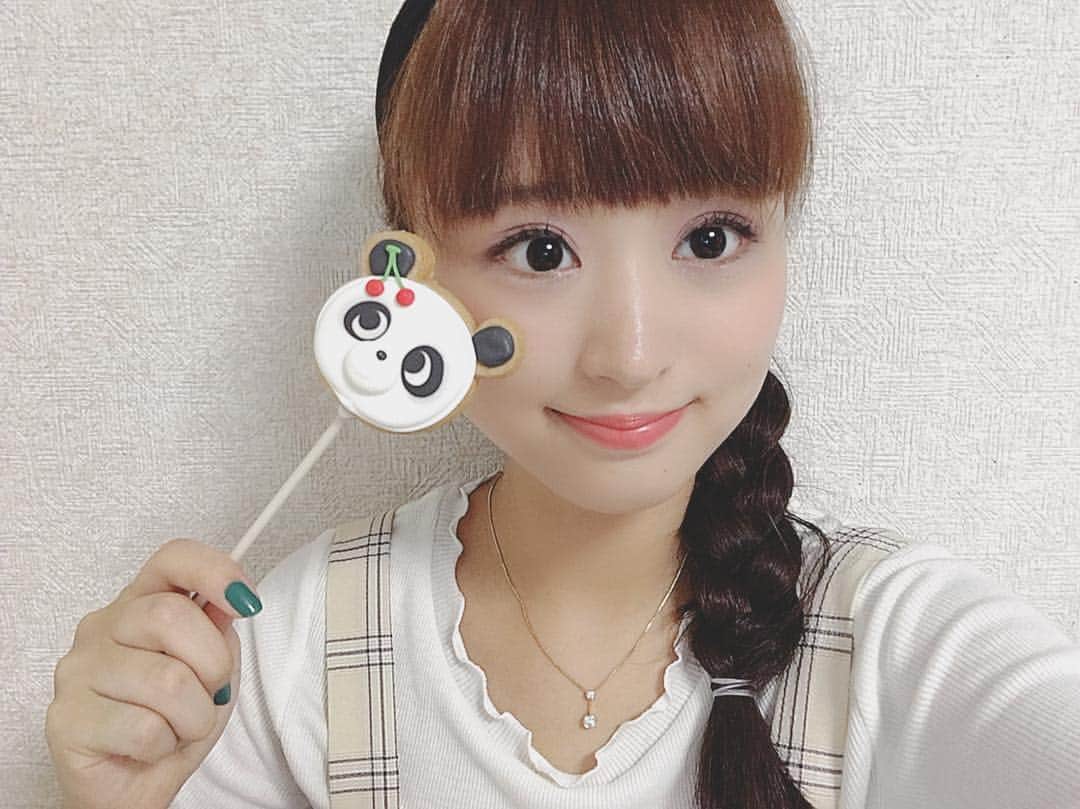 のインスタグラム：「運営の方に頂いたパンダちゃん🐼❤️ 美味しかったです😊💓 #東洋英和 #ミスコン #いいね返し #likeforlikes #like4likes #l4l #likelike #instagood #instafashion」