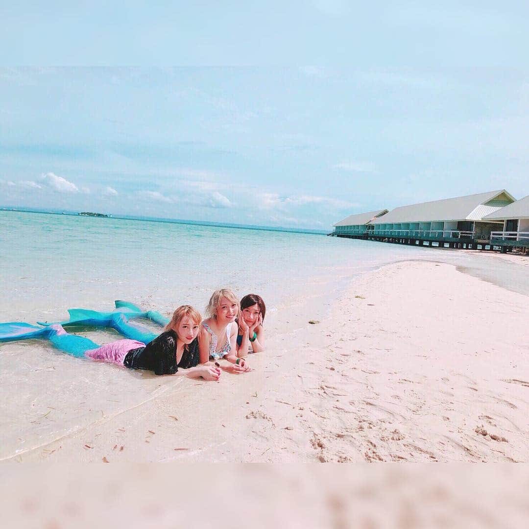 木下ゆうかさんのインスタグラム写真 - (木下ゆうかInstagram)「マーメイドもなったよー！🤣🤣 #マーメイドフォト #mermaid  #フィリピン #セブ島  #cebu #philippines  #木下ゆうか #kinoshitayuka #木下佑香」10月3日 17時06分 - yuka_kinoshita_0204