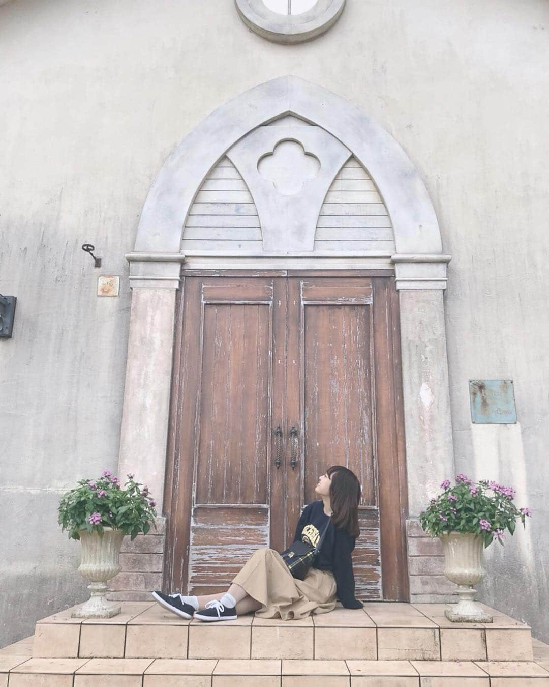 石橋美季のインスタグラム：「箱根の 星の王子様ミュージアム。。 可愛い撮影スポットがたくさんありました😍  #千葉大#ミスコン#千葉大ミスコン」