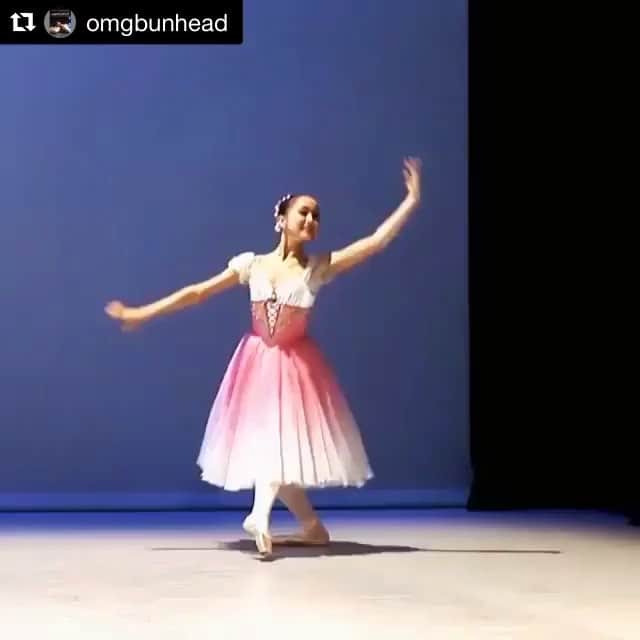 ミコ・フォガティのインスタグラム：「Swanilda 🌸🌸🌸 Back to when I performed at @prixdelausanne !」