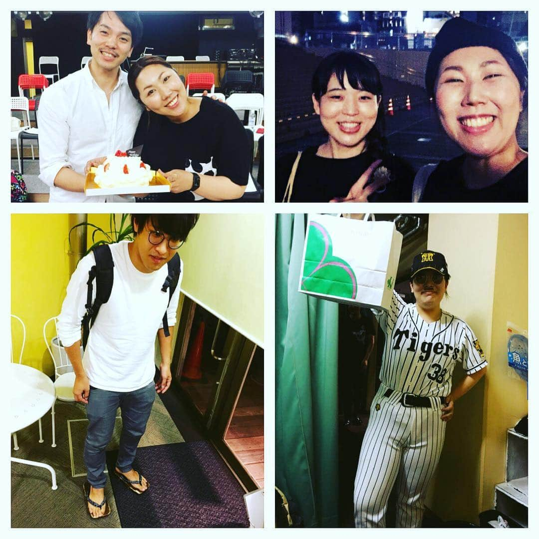 緑川まりさんのインスタグラム写真 - (緑川まりInstagram)「［もぐもぐドッカン！］ 皆さまありがとうございました。 . . ［ぐちゃぐちゃポイ！］から［ゲボゲボごっくん！］と3作品出させていただきましたが、スプーン曲げ子先生の作品は、どれもシュールでポップでキュートでどこに出しても恥ずかしくない、き○がいコメディでした！ . .  世界一ボケ数の多い90分コメディに出させていただいたこと。9歳から80歳までの役を演じさせてもらったこと。全部お勉強させていただきました！ これから、まだまだたくさんの公演があるので楽しみにしています！！ . . #スプーン曲げ子 #もぐもぐドッカン #いやいや春ちゃん夜中のハムスターじゃないんだから #木尾スタグラム #矢野パイセン #芸人初 #物販のサインチラシ買ってた #井尻さん #さつまいもの差し入れ #珍しい #ケンピー #アルツハイマーの役 #泣きそうになったらしい #カミハテ商店 #フーチン #口癖 #ありがとうな #たなべ #自作の歌を #インスタにあげる男 #吉田真知子 #楠本菜月 #二枚看板 #10月は #ひらひらポチャン」10月4日 18時12分 - midorikawa06