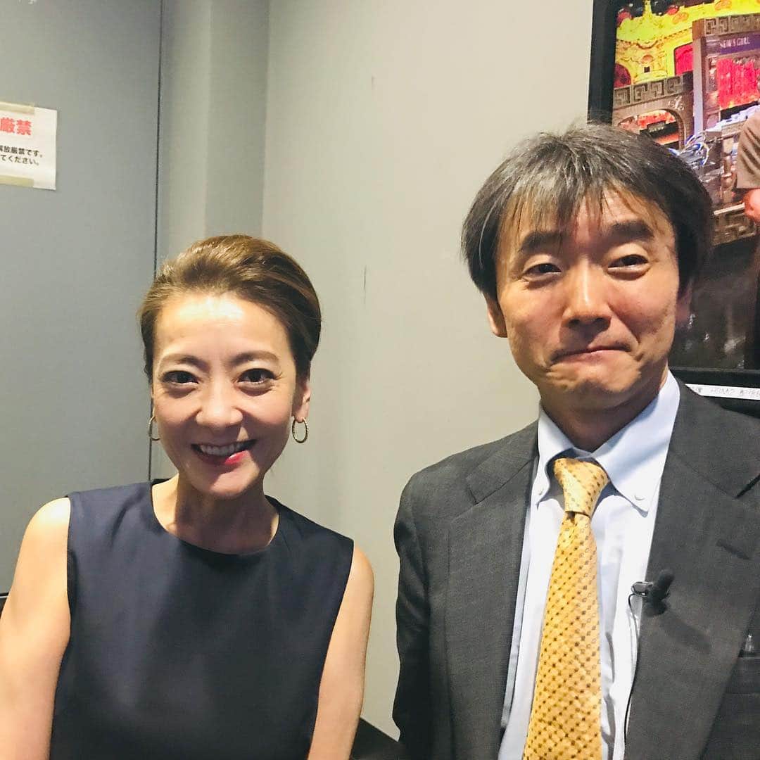 西川史子さんのインスタグラム写真 - (西川史子Instagram)「ニュース女子の収録でした。 原英史さんと。 #ニュース女子  #原英史 さん」10月5日 16時38分 - dr.ayako_nishikawa