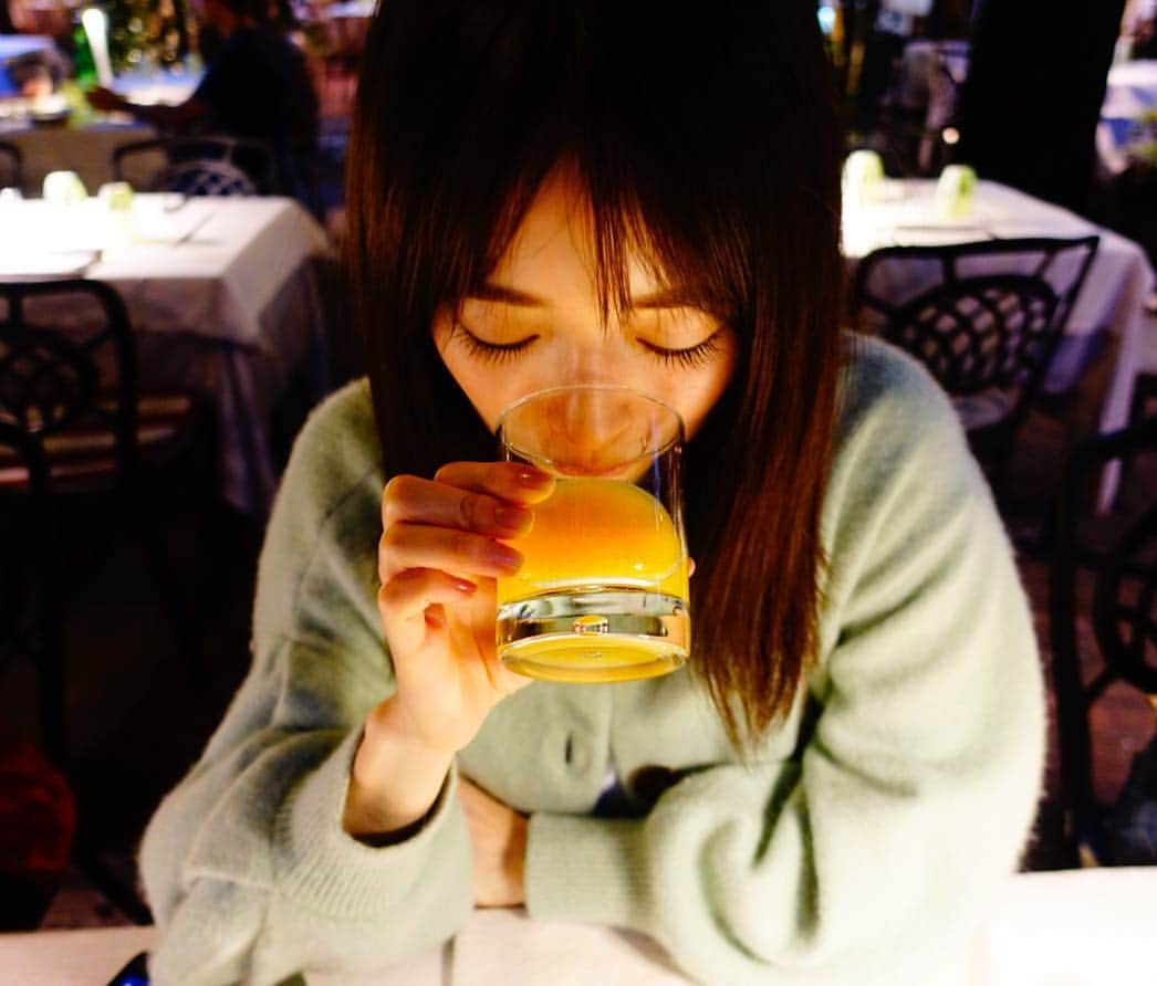 泉里香さんのインスタグラム写真 - (泉里香Instagram)「おれんじじゅーす🍊」10月5日 19時50分 - rika_izumi_