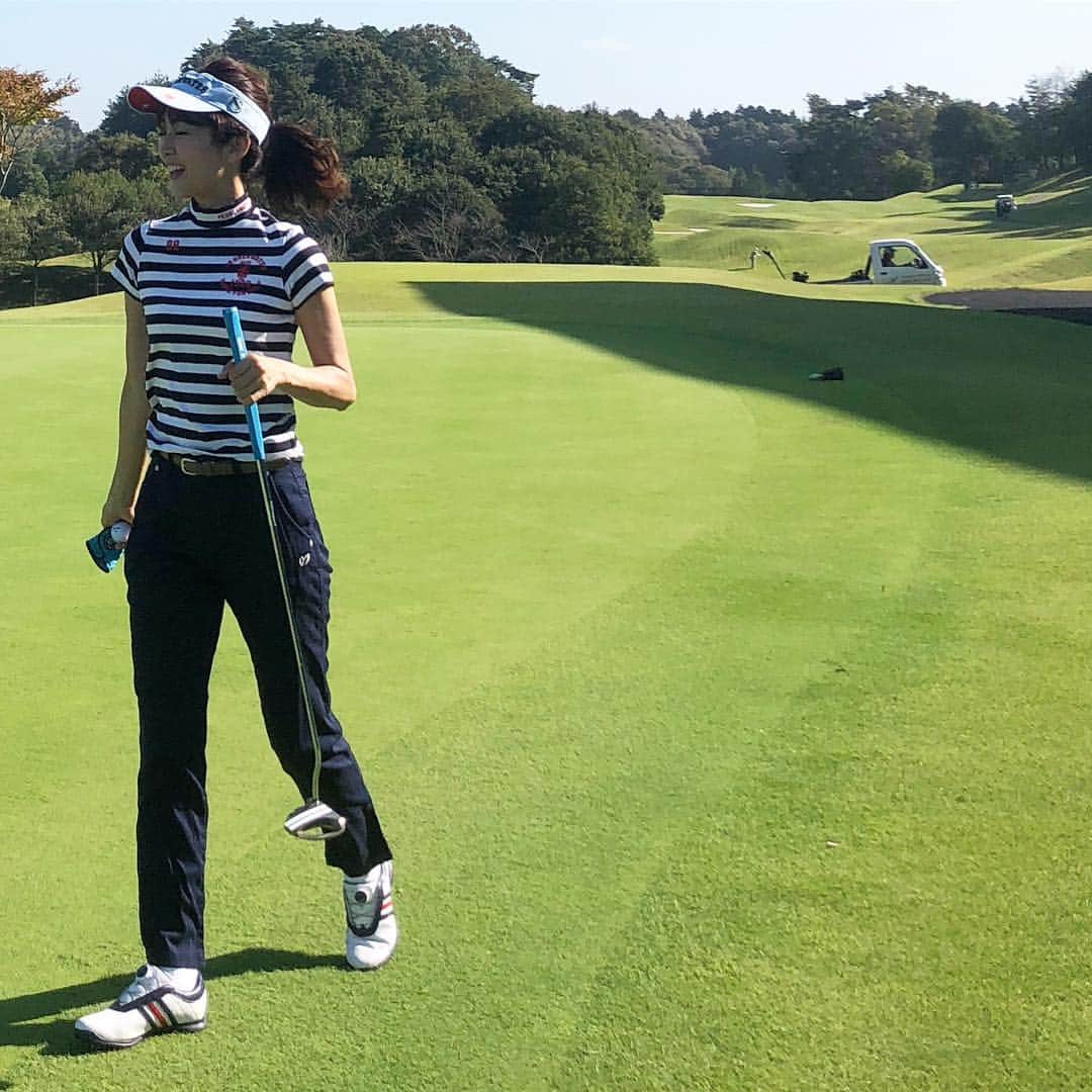 草間淑江さんのインスタグラム写真 - (草間淑江Instagram)「風強し。 #ごるふ#ゴルフ#golf#日曜日#草間淑江」10月7日 8時58分 - yoshie_kusama
