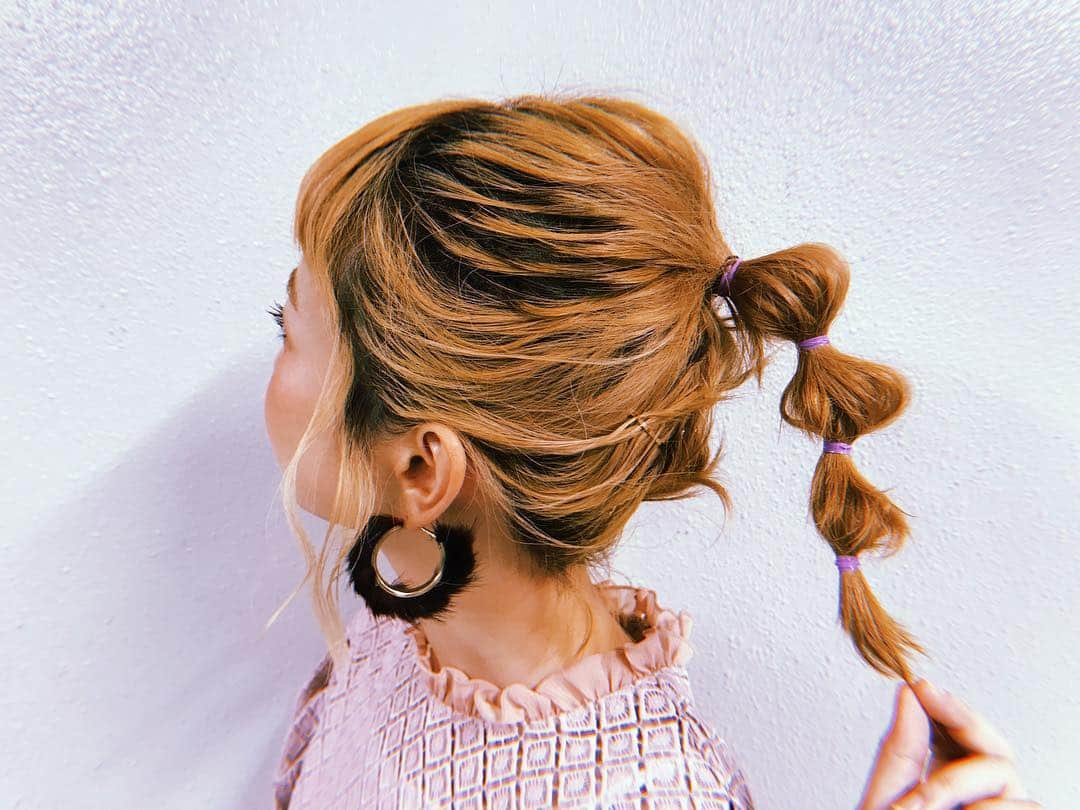 三戸なつめさんのインスタグラム写真 - (三戸なつめInstagram)「だんご3兄弟ヘア🍡  hair arrange @seika73  #mito_natsume」10月7日 13時15分 - mito_natsume