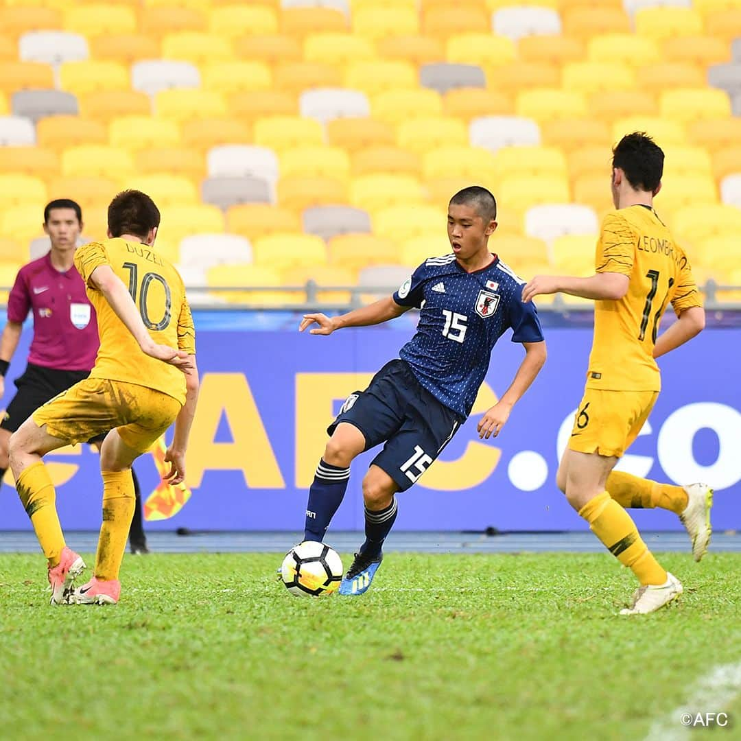 日本サッカー協会さんのインスタグラム写真 - (日本サッカー協会Instagram)「AFC U-16選手権いよいよ決勝❗ MF 15 中野瑠馬選手⚽ 高校入学と同時に加入した #京都サンガ F.C.U-18でも徐々に存在感を強めており、高円宮杯 JFA U-18サッカープレミアリーグWESTでは主にスーパーサブとして結果も出しています。 ・ FW 19 青木友佑選手⚽ #FC東京 U-18所属。中学年代からFC東京のアカデミーでプレー。ペナルティーエリア付近での冷静さ、豊かなアイデアが特長で、左足から繰り出す多彩なシュートでゴールを奪い取ります。 ・ DF 5 石田侑資選手⚽ #市立船橋 所属。徳島ヴォルティスジュニアユースの出身で、当時からJリーグのU-14トレーニングキャンプに参加するなど将来を嘱望されてきました。 ・ 👉詳しい情報は、JFA.jpへ ・ AFC U-16選手権マレーシア2018 2018/9/20(木)～2018/10/7(日) 決勝 vs タジキスタン 2018年10月7日(日) 21:45キックオフ(日本時間) CSテレ朝チャンネル2で生中継 ・ #jfa #daihyo #afcu16」10月7日 13時33分 - japanfootballassociation