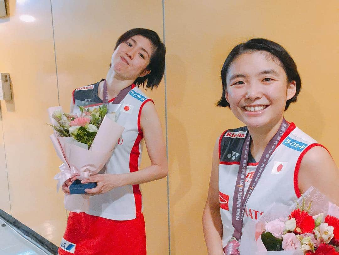 平山優さんのインスタグラム写真 - (平山優Instagram)「台北オープン、準優勝でした🥈応援ありがとうございました✨ #クリシノ  間違えて消してしまったので再投稿しました。コメントくださった方すみません😭」10月7日 18時28分 - yu.hirayama.1