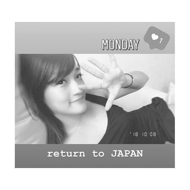 RENA（久保田玲奈）さんのインスタグラム写真 - (RENA（久保田玲奈）Instagram)「帰るよー🙋‍♀️🇯🇵❤️ return to JAPAN.」10月8日 12時31分 - sb_rena