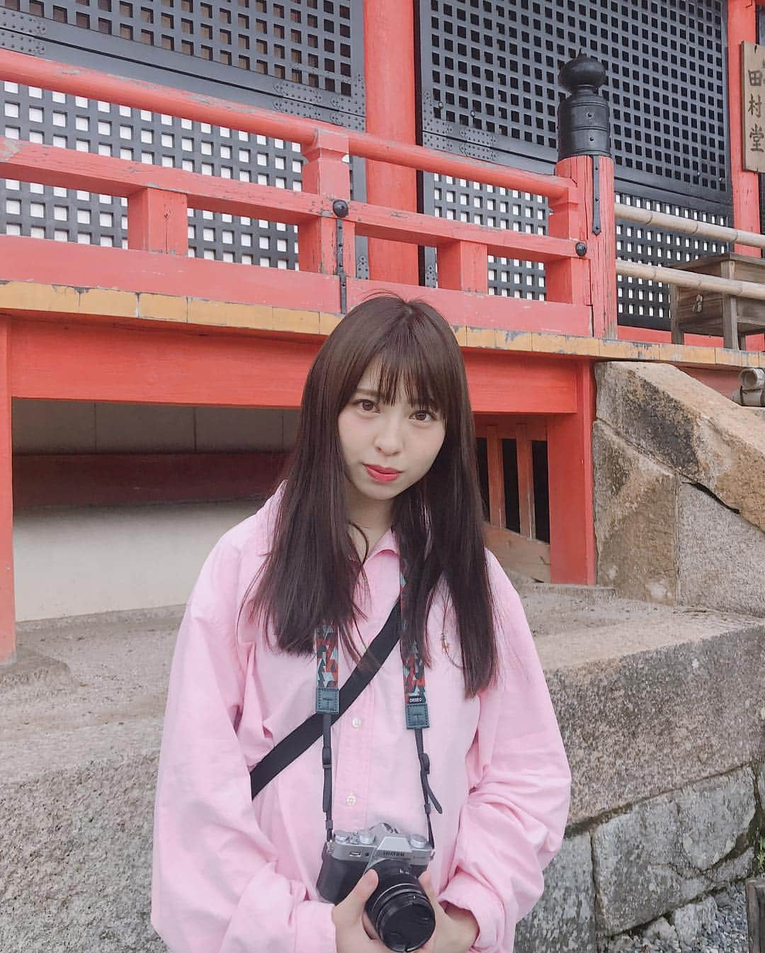 沖口優奈さんのインスタグラム写真 - (沖口優奈Instagram)「京都ー！  #京都 #清水寺 #idol #アイドル  #カメラ #カメラ女子」10月8日 16時06分 - yuna_okiguchi_