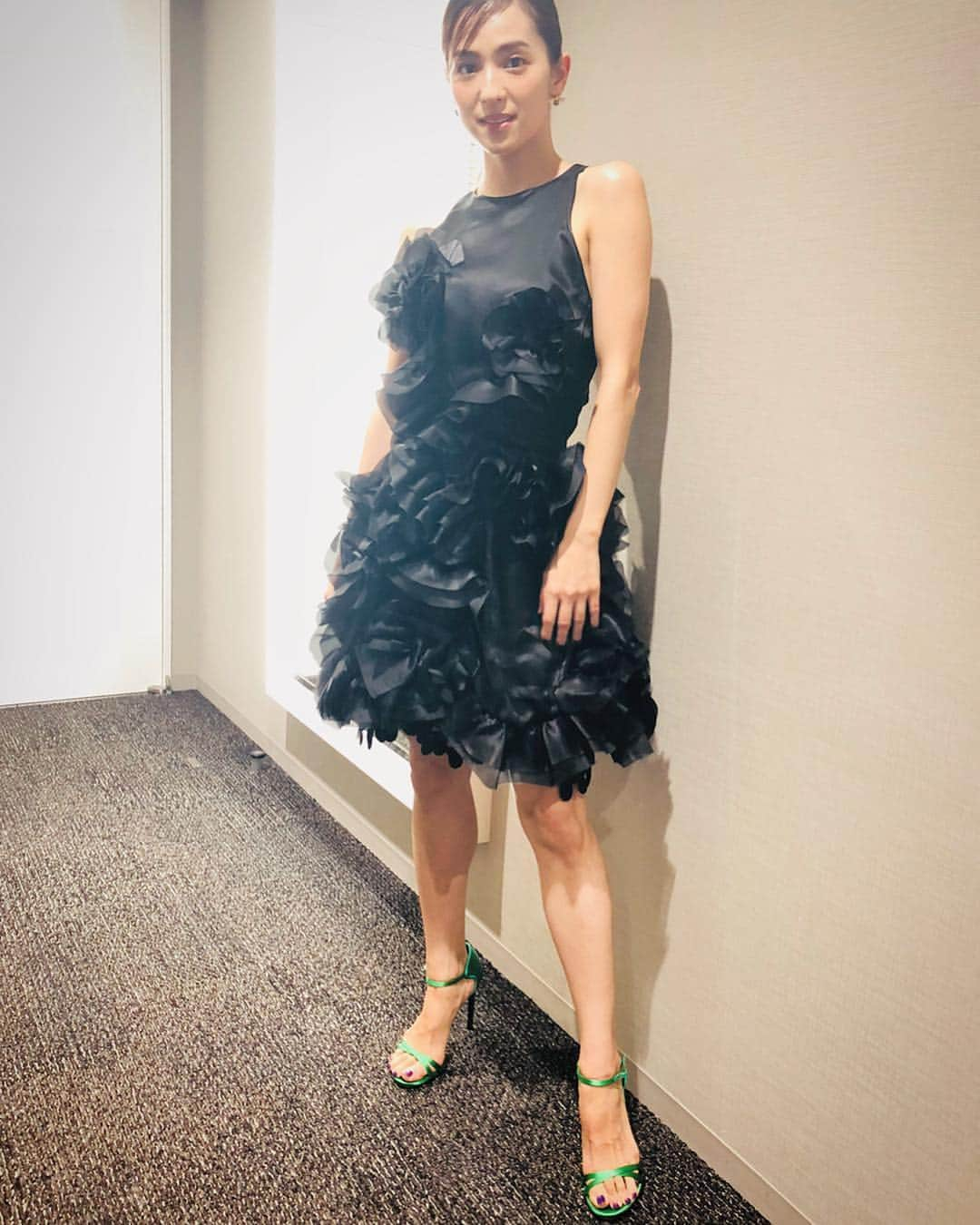 中村アンさんのインスタグラム写真 - (中村アンInstagram)「👗👠💫 @ermannoscervino #ERMANNOSCERVINO」10月8日 17時04分 - cocoannne