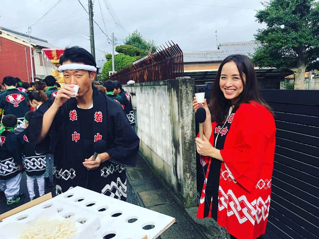 武田訓佳さんのインスタグラム写真 - (武田訓佳Instagram)「10月28日 日曜日！ 19時から、サンテレビにて💓 ・ 私の地元でもある、播州三木の秋祭り特番が放送されます！ ・ かねてからの夢だった、この番組のリポーター。 嬉しくて嬉しくて、なんか、、、緊張しました。笑 ・ ・ 今回のロケで何より嬉しかったのは、三木まつりが初めてだという木内アナやスタッフさんが、とっても楽しんでくださっていたこと。 三木以外の人が三木まつりを好きになってくれる事が一番幸せ！😍❤️ ・ 祭り好きな方も、初心者の方もぜひ！ シンプルに大迫力！ 楽しんでいただけると思います❤️ 私がたぶん一番楽しみにしている😋😍笑 ・ ・ #suntv #サンテレビ #播州 #三木 #大宮八幡宮 #秋まつり #木内さんと一緒 #祭り男」10月8日 17時17分 - kunika0117