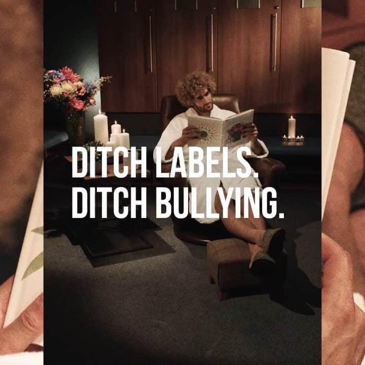 マルアン・フェライニのインスタグラム：「I’ve teamed up with @lynx and the anti-bullying charity @ditchthelabel.  Take a stand with us and support the fight against bullying with the @lynx Unlabelled kit. 100% of the proceeds go to @ditchthelabel  #ditchlabels #ditchbullying #ads」