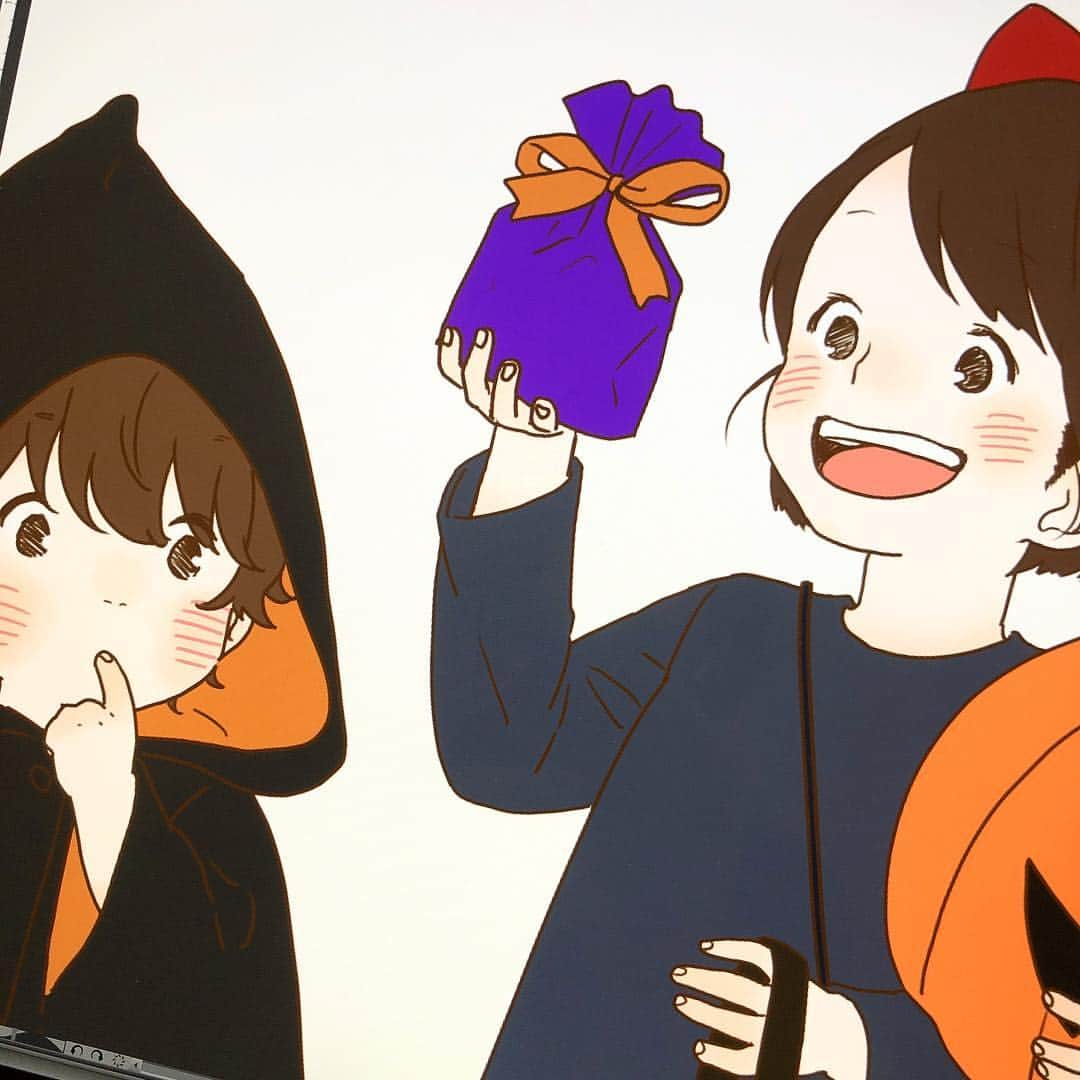 深町なかのインスタグラム：「Halloween🎃」