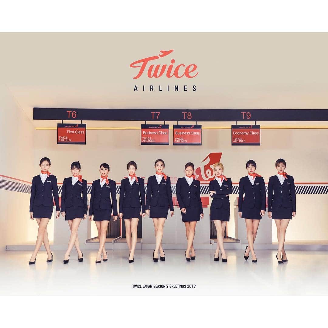 TWICE JAPANさんのインスタグラム写真 - (TWICE JAPANInstagram)「TWICE JAPAN SEASON’S GREETINGS 2019 “TWICE AIRLINES” PRE-ORDER 10.10(wed) 12:00~10.30(tue) 23:59 <REGULAR> https://store.wmg.jp/shop/twice/ <ONCE JAPAN> http://store.emtg.jp/oncejapan/  #TWICE #TWICEAIRLINES」10月10日 12時00分 - jypetwice_japan