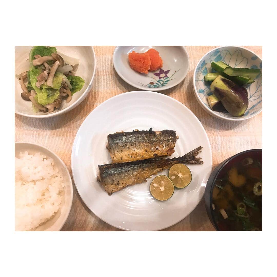 星島沙也加さんのインスタグラム写真 - (星島沙也加Instagram)「ある日の#さやごはん #cooking#自炊」10月10日 21時30分 - sayaka_hoshijima