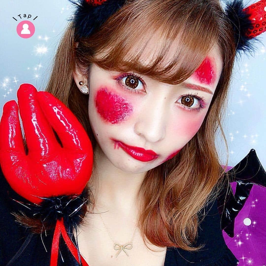 ❤️cutie.jp❤️【キューピー】さんのインスタグラム写真 - (❤️cutie.jp❤️【キューピー】Instagram)「* 今回ご紹介させて頂きますのは 3回目のご紹介になります * のぼりもえさん＜@moe_nobori＞の素敵なお写真です📷✨ * ハロウィンコスプレが激かわみなデビルもえさん😈💕 * なんとこちらの傷、 シールなどではなく自作のメイクというから驚き😆✨ * 「でもこんなにバッチリ傷メイクするのお高いんでしょう？😒」 * そう思った方に朗報🎉✨ なんとこちらのメイクは全て[100均コスメ]なのです❗️ 二重の驚きの極み😆😆 * 今年のハロウィンで他の人に一歩差をつけたい人は 皆と同じシールではなく「100均傷メイク」是非チャレンジしてみては🎃👻💝 詳しいメイク方法は 「のぼりメイクチャンネル」 YouTubeで検索してみて下さいね😘 * のぼりもえさん ハロウィンが待ち遠しくなるような素敵なお写真、 誠にありがとうございました✨✨ ＿＿＿＿＿＿＿＿＿＿＿＿＿＿＿＿ ◆◇◆◇◆◇◆◇◆◇◆◇◆◇◆◇ ￣￣￣￣￣￣￣￣￣￣￣￣￣￣￣￣ 紹介をご希望の方は 投稿の写真へのタグ(@cutie.jp) と #キューティー のタグ付けをお願い致します💗💗 ＿＿＿＿＿＿＿＿＿＿＿＿＿＿＿＿ ◆◇◆◇◆◇◆◇◆◇◆◇◆◇◆◇ ￣￣￣￣￣￣￣￣￣￣￣￣￣￣￣￣ @moe_nobori #のぼりもえ #美人 #美女 #綺麗 #美白 #美肌 #モデル #コスメ #メイク #メイクアップ #ヘアアレンジ #プチプラ #プチプラメイク #秋 #秋メイク #ハロウィン #ハロウィンメイク #傷メイク #youtube #instagood #fashion #make #makeup #キューティー #cute #cutie #kawaii #fashion #beauty #model」10月10日 22時19分 - cutie.jp