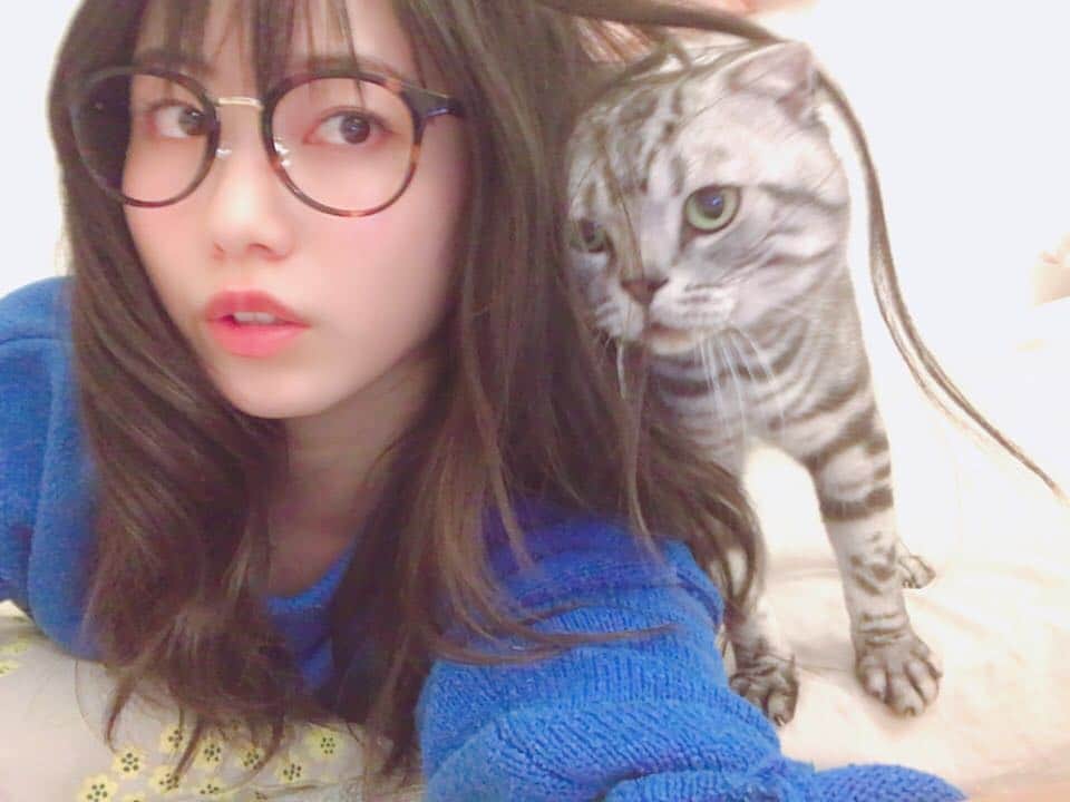 のインスタグラム：「8年前の10月10日は チームKに昇格した日です！ 今日で昇格8周年🌟 いつも応援してくださっているみなさんありがとうございます😊  東京秋祭り、 今でも昨日のことのように思い出せます！嬉しかったなぁ  これからもAKB48のみんなと一緒にいろんな景色を見て夢を叶えて、 自分の夢も叶えていけるように 立ち止まることなく、 恐れることなく、 いろいろ挑戦していきたいと思います！  これからもよろしくお願いします！  ビスもお祝いしてくれてます🐱  #AKB48 #猫」
