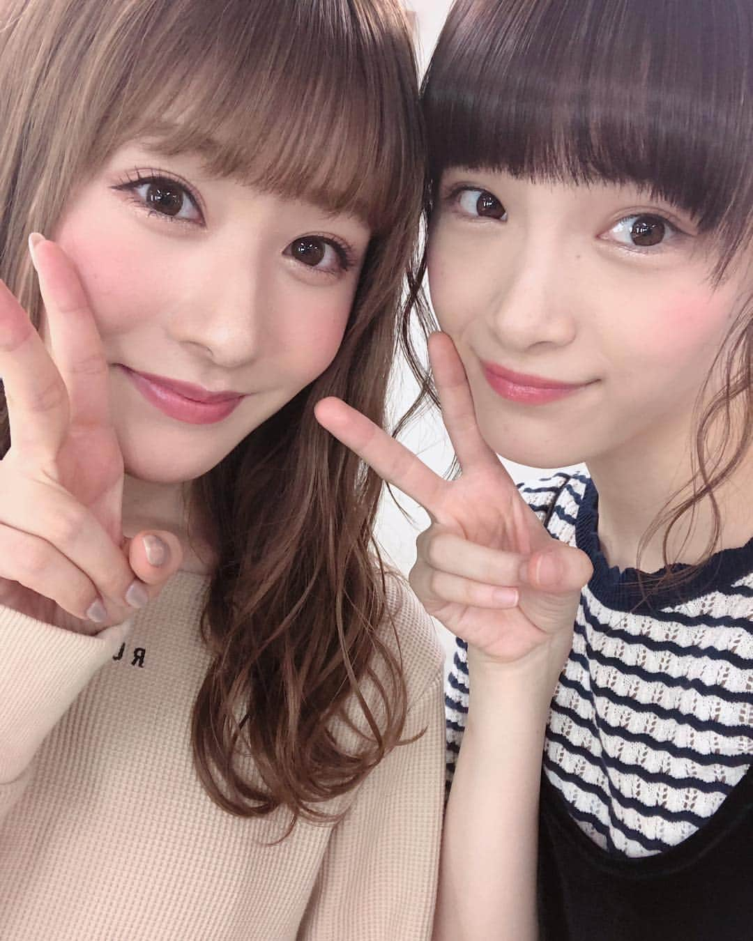 太野彩香さんのインスタグラム写真 - (太野彩香Instagram)「NGT48に入った時からずっと自分の中で1番かわいい。#かとみな」10月11日 0時49分 - tanoayaka2