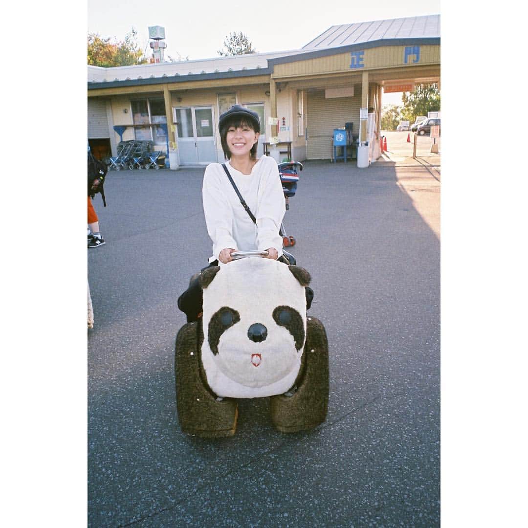 芳根京子さんのインスタグラム写真 - (芳根京子Instagram)「こういうのすきだよねぇ。 乗っちゃうよねぇ。  #film  #思ったより大音量で動き出したパンダ #目の前には #少し恥ずかしそうにしてる #マネージャーさん #笑顔の芳根」10月11日 13時04分 - yoshinekyoko