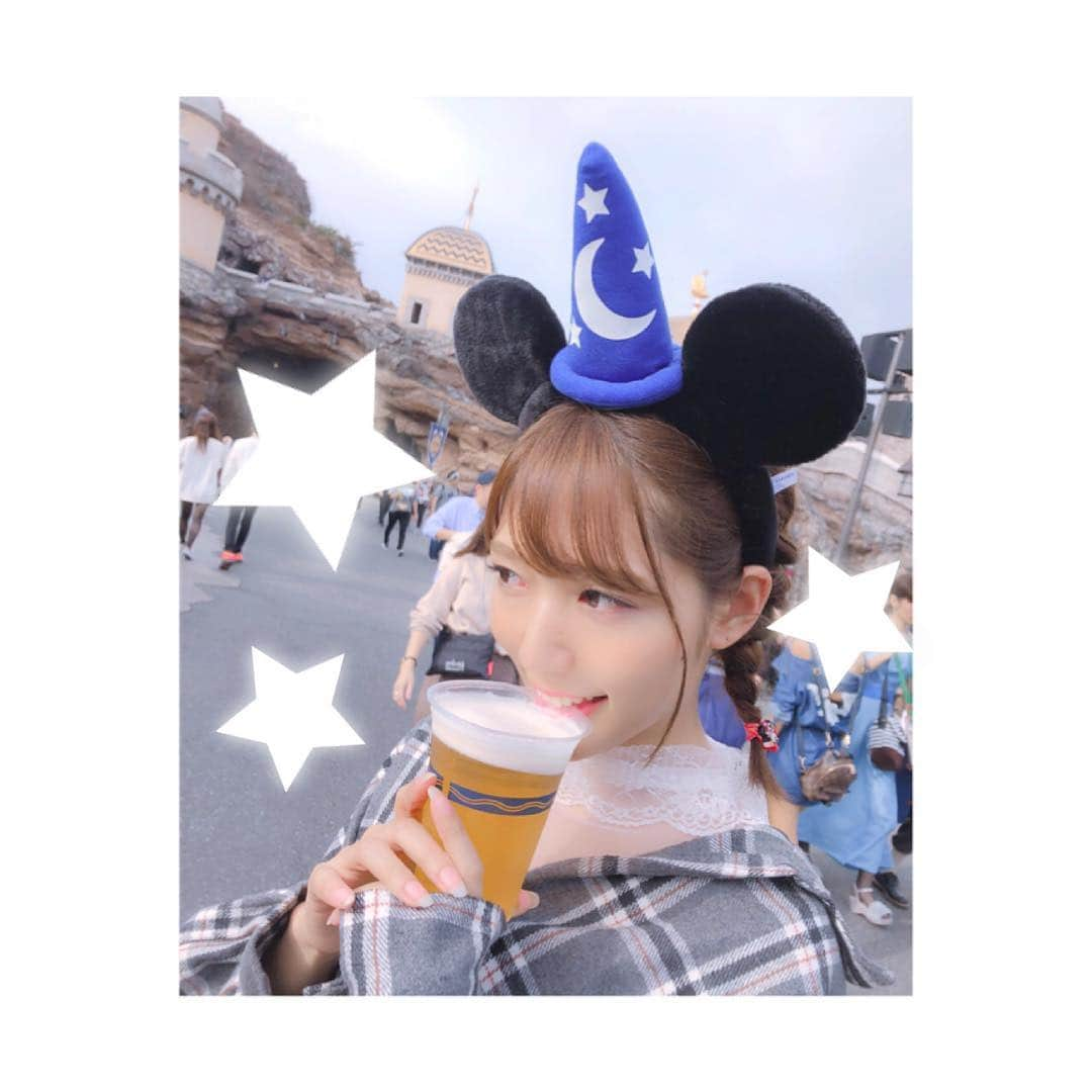 野中美郷さんのインスタグラム写真 - (野中美郷Instagram)「♡ いっぱいだけ。🙊 #ビール  #東京ディズニーシー #ディズニーシー #TDS #ディズニー」10月11日 23時10分 - n.mi3sa3to10