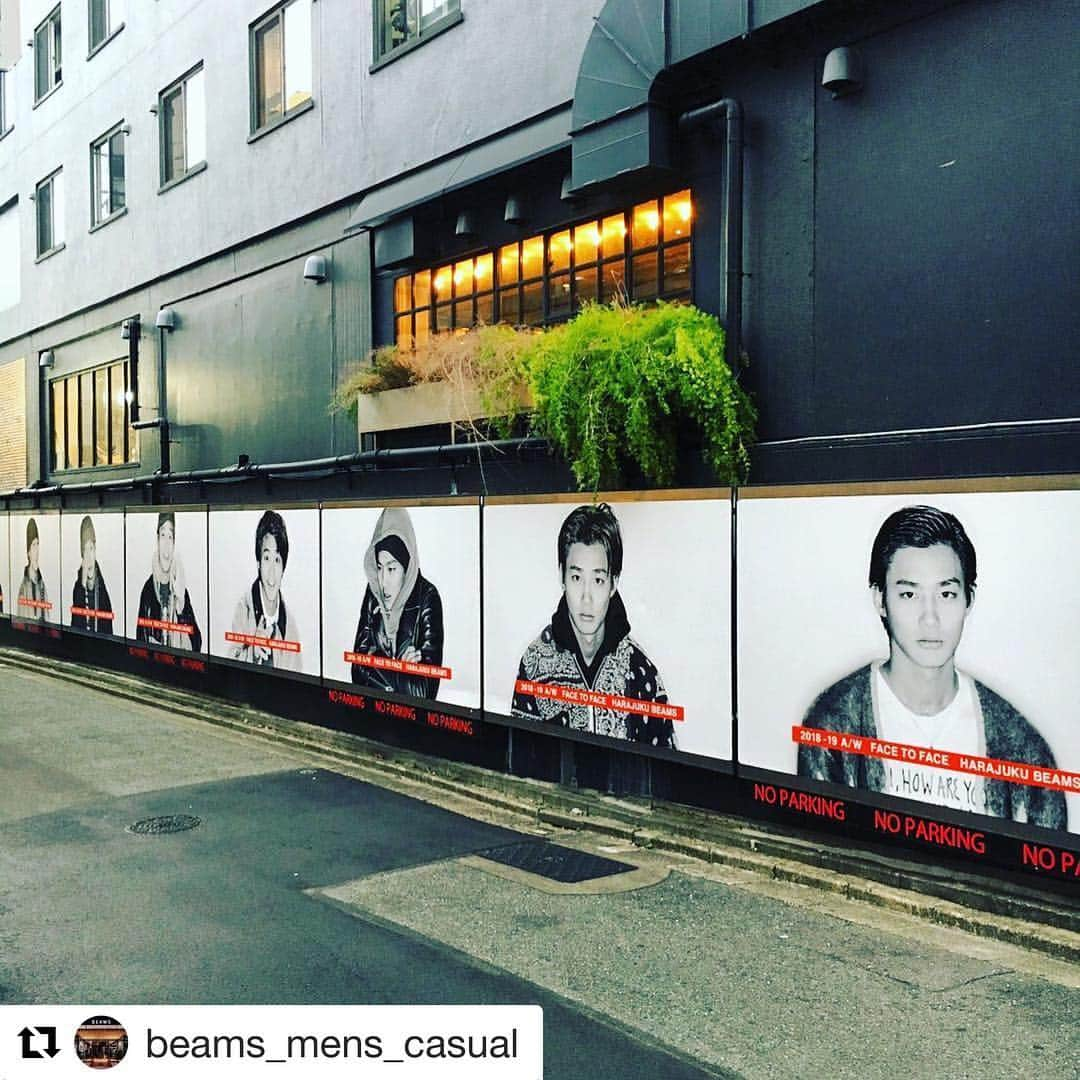 野村周平さんのインスタグラム写真 - (野村周平Instagram)「@beams_mens_casual ・・・ BEAMS HARAJUKU "FACE TO FACE” NEW VISUAL!! by 原宿とんちゃん通り ・ https://www.beams.co.jp/special/harajuku/face/shuhei_nomura/ ・ @qs86_shuhei @beams_official #beams_harajuku #facetoface」10月11日 18時40分 - qs86_shuhei