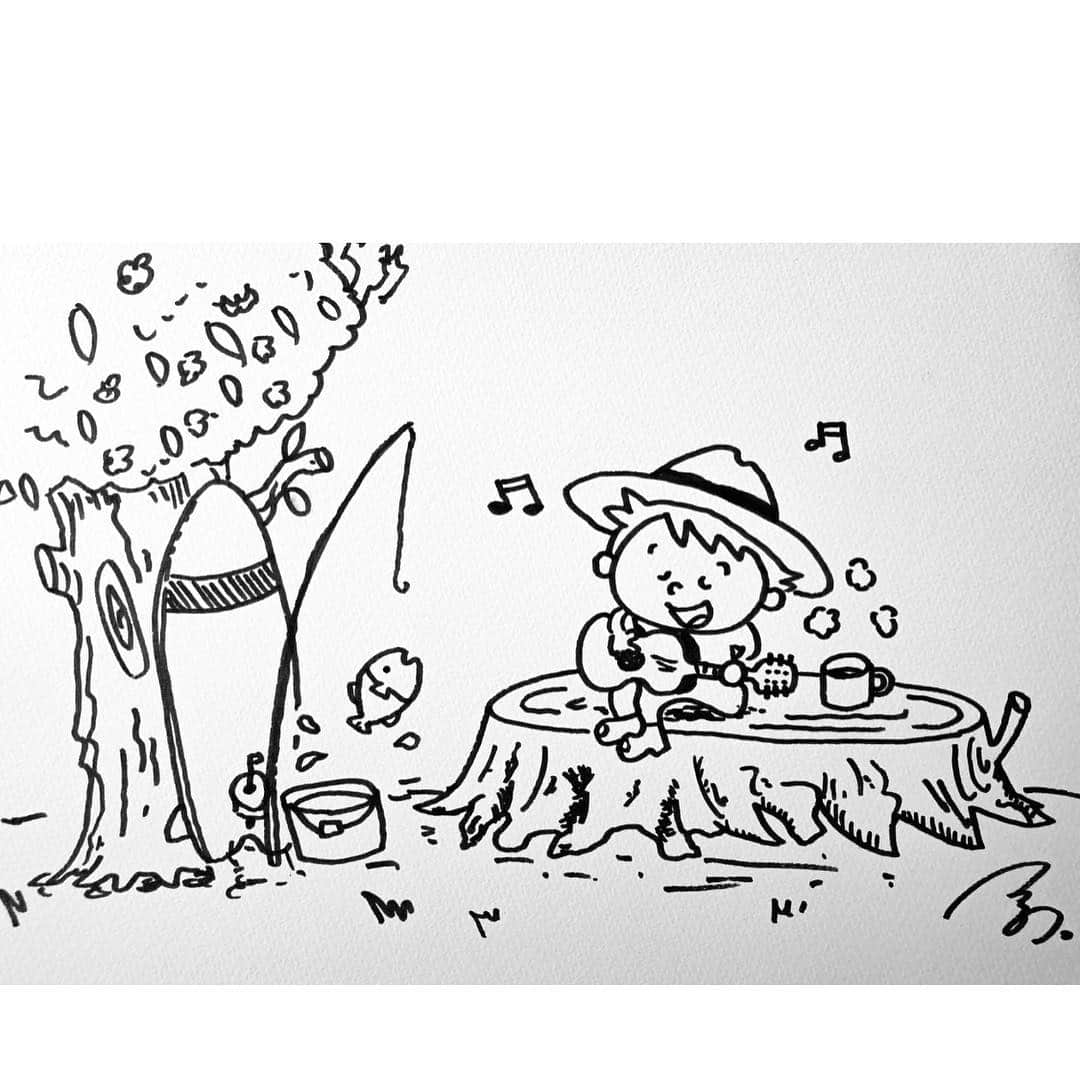 つるの剛士さんのインスタグラム写真 - (つるの剛士Instagram)「【動画】IGTVの動画タイトル用のイラスト。  #つるのイラスト #描くの剛士」11月10日 10時50分 - takeshi__tsuruno